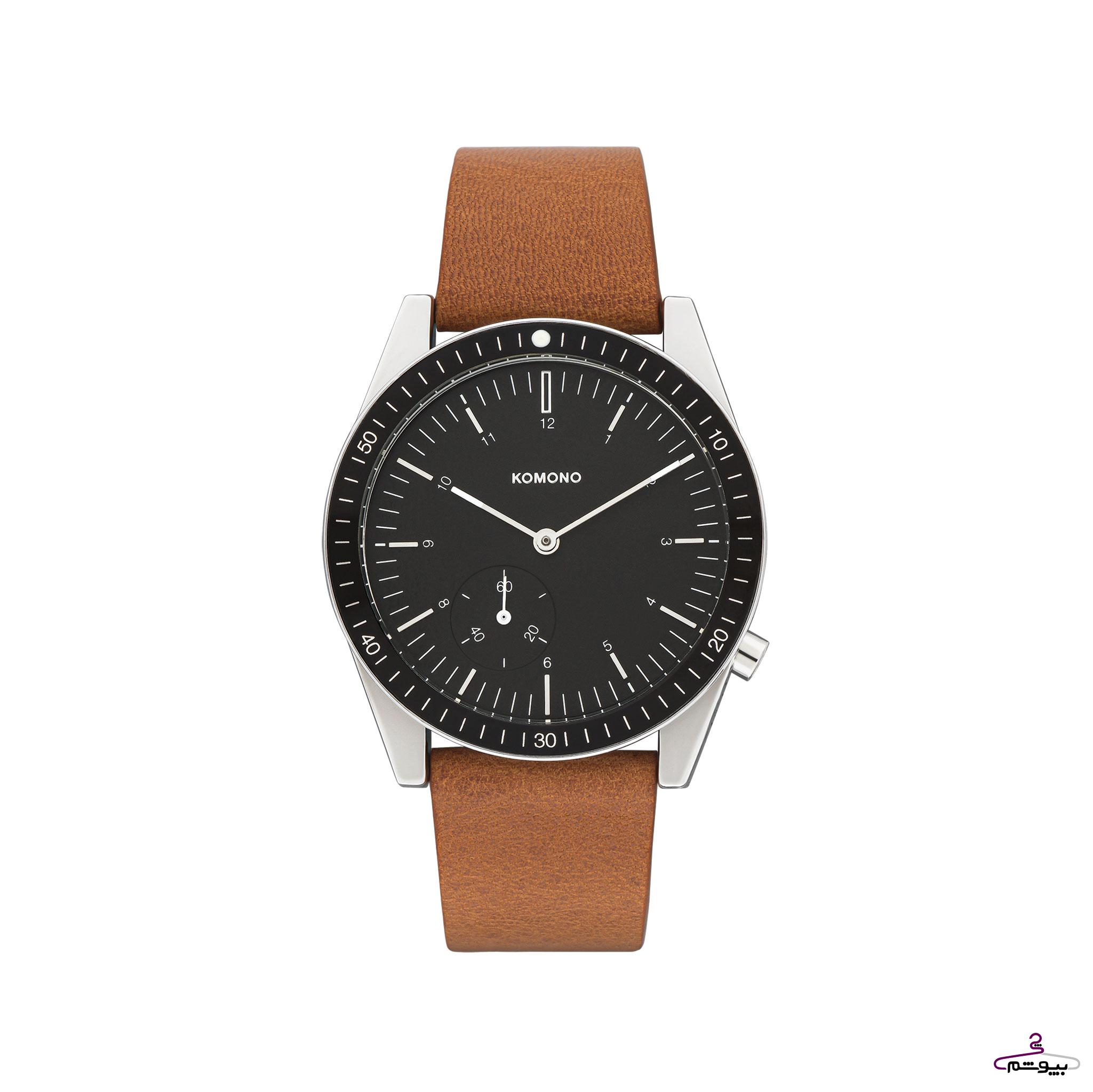 ساعت مچی مردانه Ray Legacy Leather Cognac